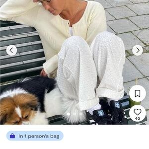 Djerf Ave Broderie Pants